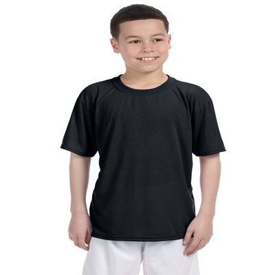 By Gildan Youth Performance 5 Oz T-Shirt - Black - XL - (Style # G420B - Original Label)