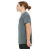 BELLA + Canvas Unisex Triblend Short-Sleeve T-Shirt - Denim Triblend - S - (Style # 3413C - Original Label) view 3