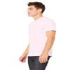 Bella + Canvas Unisex Jersey Short-Sleeve T-Shirt - Pink - L - (Style # 3001C - Original Label) view 3