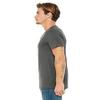 Bella + Canvas Unisex Jersey Short-Sleeve V-Neck T-Shirt - ASPHALT - 3XL - (Style # 3005 - Original Label) view 4