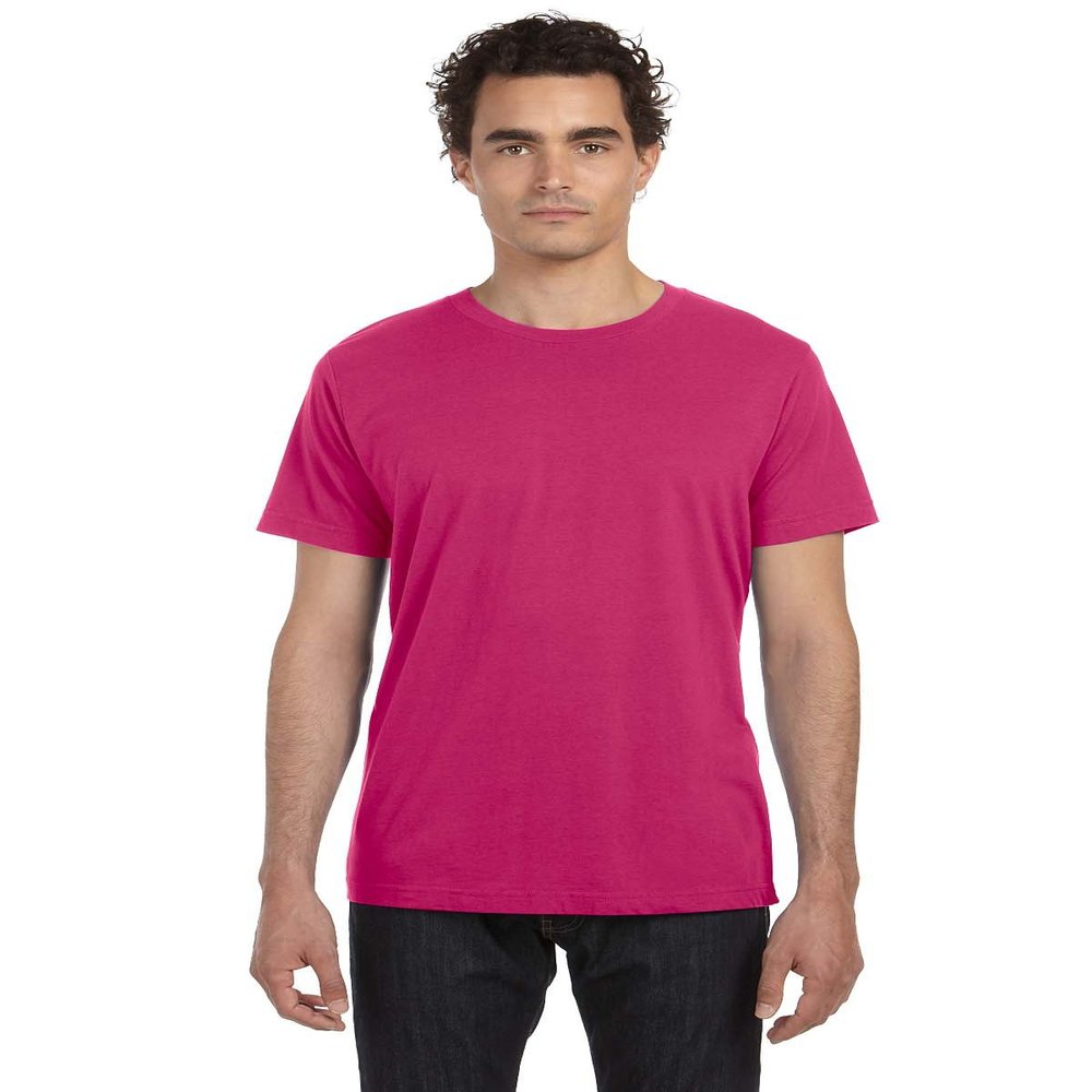 Bella + Canvas Unisex Poly-Cotton Short-Sleeve T-Shirt - Berry - XL - (Style # 3650 - Original Label)