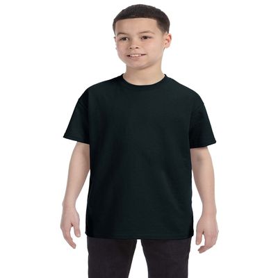 By Gildan Youth 53 Oz T-Shirt - Black - XS - (Style # G500B - Original Label)