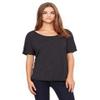 Bella + Canvas Ladies Slouchy T-Shirt - CHARCOAL/ BL TRB - S - (Style # 8816 - Original Label) view 2