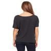 Bella + Canvas Ladies Slouchy T-Shirt - CHARCOAL/ BL TRB - S - (Style # 8816 - Original Label) view 3