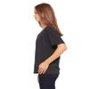 Bella + Canvas Ladies Slouchy T-Shirt - CHARCOAL/ BL TRB - S - (Style # 8816 - Original Label) view 4