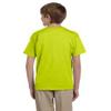Gildan Youth Ultra Cotton 6 Oz T-Shirt - Safety Green - XS - (Style # G200B - Original Label) view 2