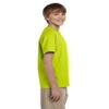 Gildan Youth Ultra Cotton 6 Oz T-Shirt - Safety Green - XS - (Style # G200B - Original Label) view 3