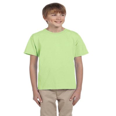 Gildan Youth Ultra Cotton 6 oz T-Shirt - Mint Green - XL - (Style # G200B - Original Label)