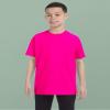 By Gildan Youth 53 Oz T-Shirt - Heliconia - XS - (Style # G500B - Original Label) view 4