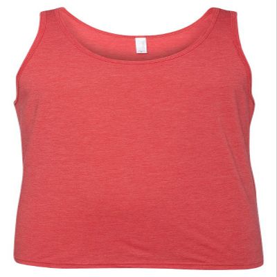 Bella + Canvas Unisex Jersey Tank - RED TRIBLEND - XL - (Style # 3480 - Original Label)