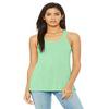 Bella + Canvas Ladies Flowy Racerback Tank - MINT - XS - (Style # B8800 - Original Label) view 2