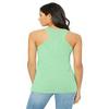 Bella + Canvas Ladies Flowy Racerback Tank - MINT - XS - (Style # B8800 - Original Label) view 3