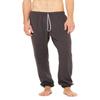 BELLA + Canvas Unisex Fleece Long Scrunch Pant - DK Grey Heather - M - (Style # 3737 - Original Label) view 1