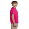 By Gildan Youth Ultra Cotton 6 Oz T-Shirt - Heliconia - XS - (Style # G200B - Original Label) view 3