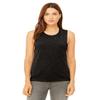 Bella Canvas Flowy Scoop Muscle Tank (B8803) Black, S view 1