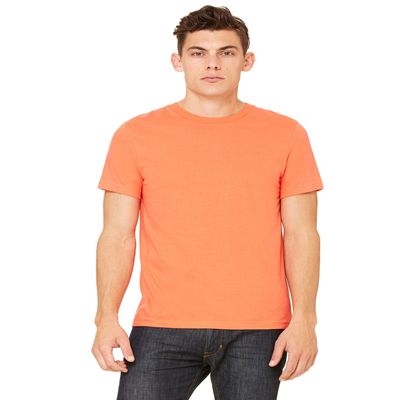 Bella + Canvas Unisex Jersey Short-Sleeve T-Shirt - CORAL - M - (Style # 3001C - Original Label)