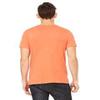 Bella + Canvas Unisex Jersey Short-Sleeve T-Shirt - CORAL - M - (Style # 3001C - Original Label) view 2