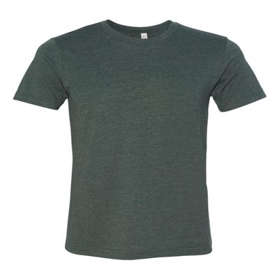Bella + Canvas Unisex Jersey Short-Sleeve T-Shirt - Heather Forest - 3XL - (Style # 3001C - Original Label)
