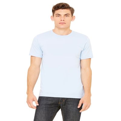 Bella + Canvas Unisex Jersey Short-Sleeve T-Shirt - LIGHT BLUE - 4XL - (Style # 3001C - Original Label)