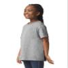 Gildan Youth Ultra Cotton 6 Oz T-Shirt - Sport Grey - XS - (Style # G200B - Original Label) view 3