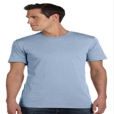 Bella Canvas Jersey Short-Sleeve T-Shirt (3001C) Baby Blue, 3XL