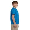 Gildan Youth Ultra Cotton 6 Oz T-Shirt - Sapphire - L - (Style # G200B - Original Label) view 3