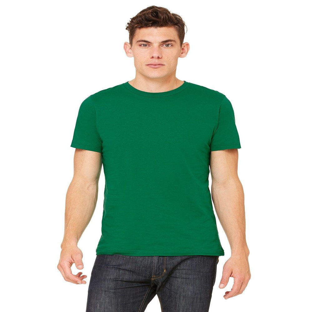 By Bella + Canvas Bella + Canvas Unisex Jersey Short-Sleeve T-Shirt - Evergreen - 4XL - (Style # 3001C - Original Label)