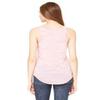 Bella + Canvas Ladies Flowy V-Neck Tank - RED MARBLE - M - (Style # B8805 - Original Label) view 2