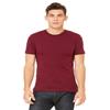 Bella + Canvas Unisex Jersey Short-Sleeve T-Shirt - MAROON - 2XL - (Style # 3001C - Original Label) view 1