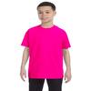 By Gildan Gildan Youth 53 Oz T-Shirt - Heliconia - M - (Style # G500B - Original Label) view 1