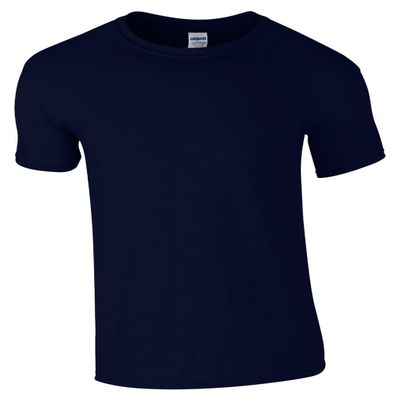 By Gildan Youth Ultra Cotton 6 Oz T-Shirt - Navy - XS - (Style # G200B - Original Label)
