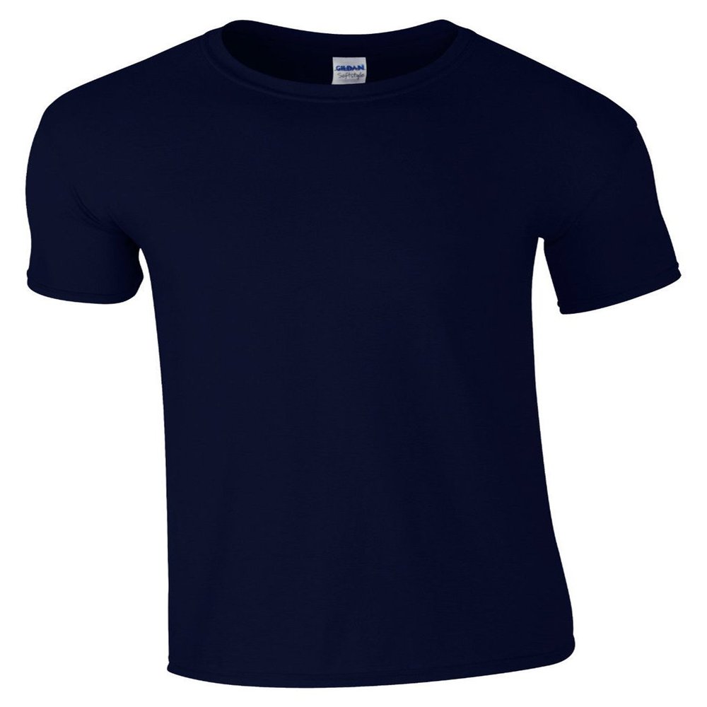 By Gildan Youth Ultra Cotton 6 Oz T-Shirt - Navy - XS - (Style # G200B - Original Label)