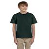 Gildan Youth Ultra Cotton 6 oz T-Shirt - Forest Green - XS - (Style # G200B - Original Label) view 1