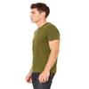 Bella + Canvas Unisex Jersey Short-Sleeve T-Shirt - OLIVE - 4XL - (Style # 3001C - Original Label) view 3