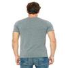 Bella Canvas Unisex Jersey Short-Sleeve T-Shirt - DEEP Heather - 4XL - (Style # 3001C - Original Label) view 2