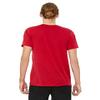 Bella + Canvas Unisex Poly-Cotton Short-Sleeve T-Shirt - RED - XS - (Style # 3650 - Original Label) view 3