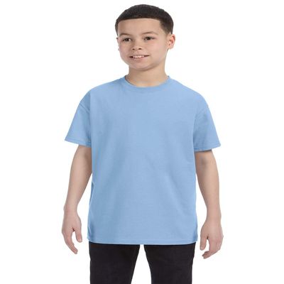 By Gildan Gildan Youth 53 Oz T-Shirt - Light Blue - XS - (Style # G500B - Original Label)