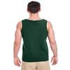 By Gildan Adult Heavy Cotton 53 Oz Tank Top - Forest Green - S - (Style # G520 - Original Label) view 2
