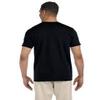 Gildan Adult Softstyle 45 oz T-Shirt - Black - XS - (Style # G640 - Original Label) view 3