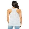 Bella + Canvas Ladies Flowy Racerback Tank - WHITE MARBLE - 2XL - (Style # B8800 - Original Label) view 3