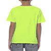 By Gildan Gildan Youth 53 Oz T-Shirt - Neon Green - M - (Style # G500B - Original Label) view 2