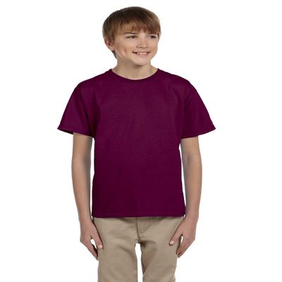 By Gildan Gildan Youth Ultra Cotton 6 Oz T-Shirt - Maroon - M - (Style # G200B - Original Label)
