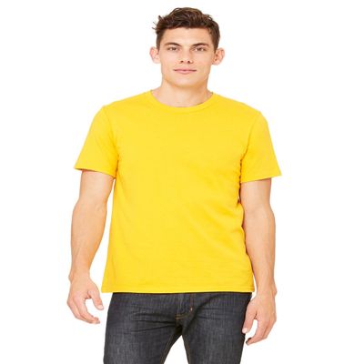 Bella + Canvas Unisex Jersey Short-Sleeve T-Shirt - GOLD - 3XL - (Style # 3001C - Original Label)