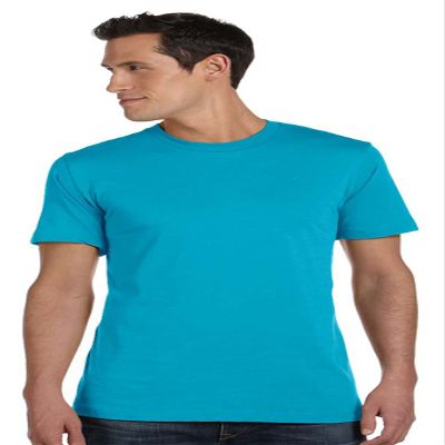 Bella + Canvas Unisex Jersey Short-Sleeve T-Shirt - TURQUOISE - XL - (Style # 3001C - Original Label)