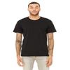 Bella + Canvas Unisex Triblend Short-Sleeve T-Shirt - BLK HTHR TRIBLND - S - (Style # 3413C - Original Label) view 1
