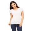 Bella + Canvas Ladies Triblend Short-Sleeve T-Shirt - OATMEAL TRIBLEND - S - (Style # B8413 - Original Label) view 1