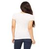 Bella + Canvas Ladies Triblend Short-Sleeve T-Shirt - OATMEAL TRIBLEND - S - (Style # B8413 - Original Label) view 2