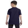 By Hanes Hanes Youth 61 Oz Tagless T-Shirt - Navy - S - (Style # 54500 - Original Label) view 2