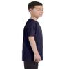 By Hanes Hanes Youth 61 Oz Tagless T-Shirt - Navy - S - (Style # 54500 - Original Label) view 3