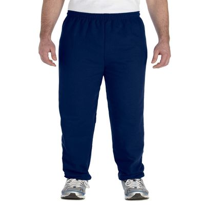 By Gildan Adult Heavy Blend 8 Oz, 50/50 Sweatpants - Navy - XL - (Style # G182 - Original Label)
